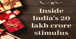 Blog India's 20 lakh crore stimulus package
