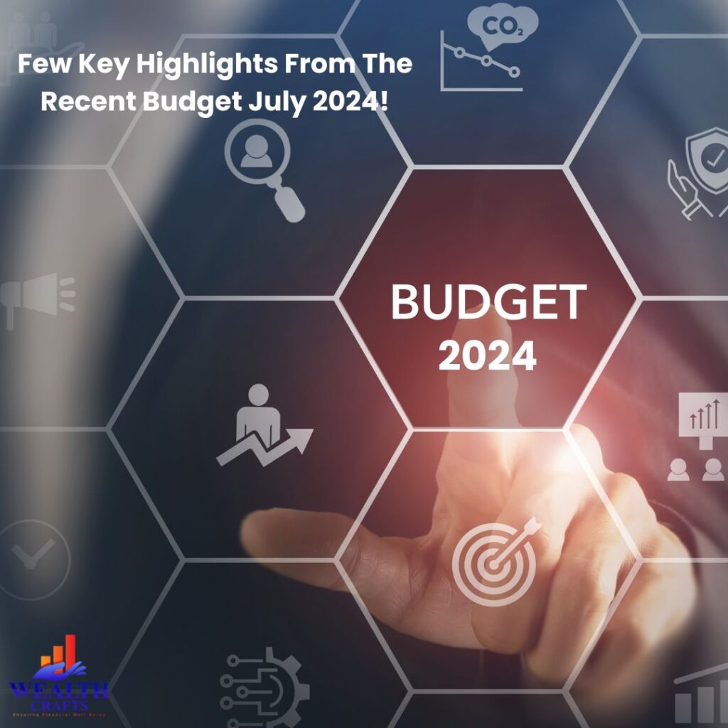 Budget 2024 Few Key Highlights ! Budget 2024 Few Key Highlights !